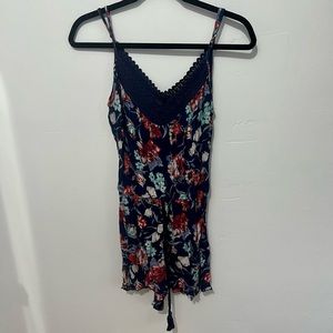 Band of Gypsies Floral Romper